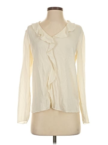 Theory Long Sleeve Blouse (view 1)