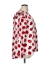 Free Assembly 100% Cotton Red 3/4 Sleeve Blouse Size XL - photo 4