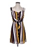 Lush Stripes Yellow Casual Dress Size S - photo 1