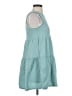 Universal Thread 100% Cotton Solid Teal Casual Dress Size XS - photo 4