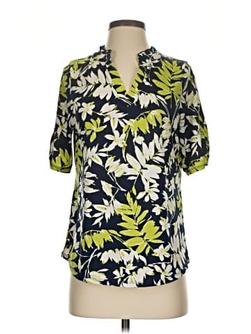 Perseption Concept Short Sleeve Blouse (view 1)