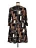 North Style Graphic Brown Casual Dress Size 18 - photo 2