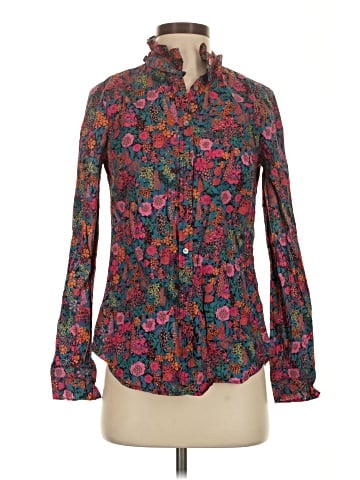 Liberty Art Fabrics for J.Crew Long Sleeve Button-Down Shirt (view 1)