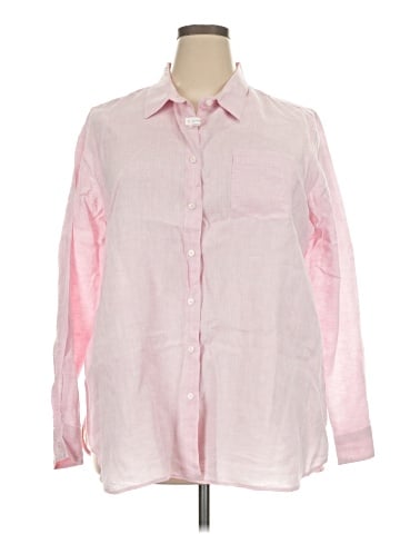 L.L.Bean Long Sleeve Button-Down Shirt (view 1)