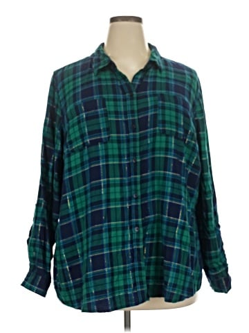 Kim Rogers Long Sleeve Button-Down Shirt (view 1)