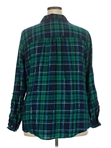 Kim Rogers Long Sleeve Button-Down Shirt (view 2)