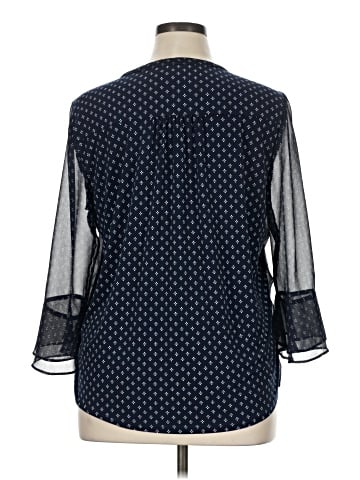 Charter Club 3/4 Sleeve Blouse (view 2)