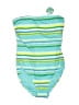 Kate Spade New York Stripes Blue One Piece Swimsuit Size S - photo 1