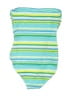 Kate Spade New York Stripes Blue One Piece Swimsuit Size S - photo 2