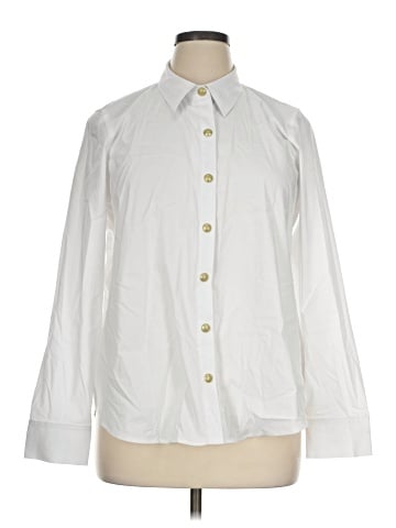 L'Agence Long Sleeve Button-Down Shirt (view 1)