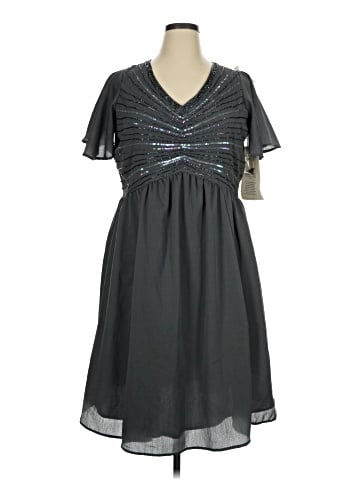 Woman Within Casual Dress (view 1)