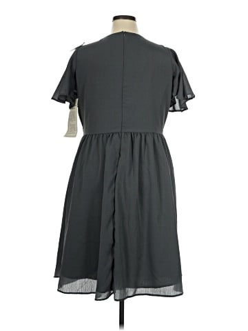 Woman Within Casual Dress (view 2)
