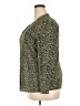 Ninety 100% Polyester Green Long Sleeve Top Size 2X - photo 5