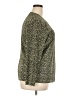 Ninety 100% Polyester Green Long Sleeve Top Size 2X - photo 4