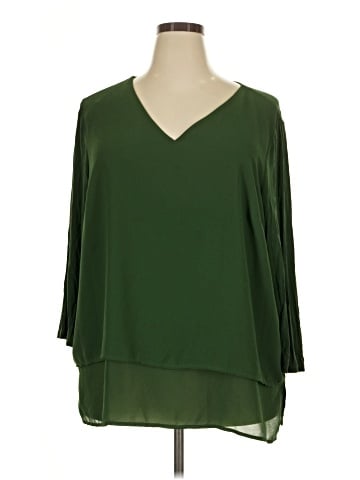 MICHAEL Michael Kors 3/4 Sleeve Blouse (view 1)