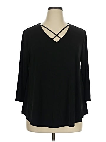 Chico's 3/4 Sleeve Top (view 1)