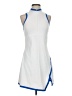 Michi White Casual Dress Size S - photo 1
