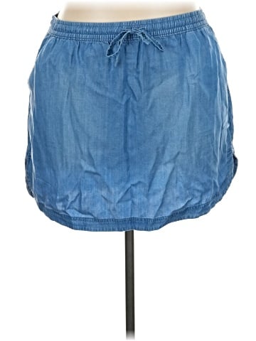 Merona Denim Skirt (view 1)