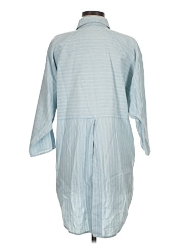 Cherokee 3/4 Sleeve Button-Down Shirt (view 2)