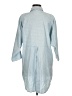 Cherokee Blue 3/4 Sleeve Button-Down Shirt Size M - photo 2