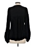 Bobi 100% Rayon Black Long Sleeve Blouse Size S - photo 2