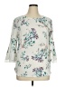 Van Heusen Ivory 3/4 Sleeve Blouse Size XL - photo 1