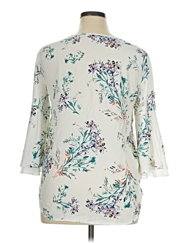 Van Heusen 3/4 Sleeve Blouse (view 2)