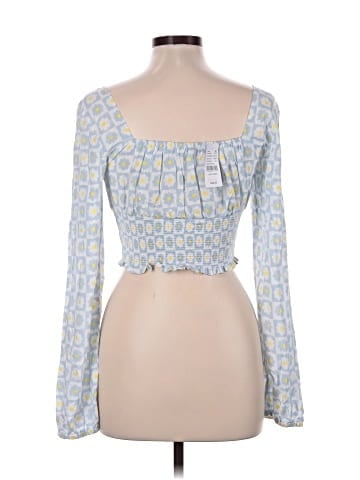 LA Hearts Long Sleeve Blouse (view 2)
