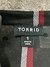 Torrid 100% Polyester Plaid Black 3/4 Sleeve Blouse Size 1X Plus (1) - photo 7