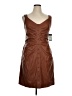Guess 100% Polyester Brown Cocktail Dress Size 14 - photo 1