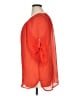 Apt. 9 100% Polyester Orange 3/4 Sleeve Blouse Size XL - photo 5