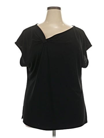 Roz & Ali Short Sleeve Blouse (view 1)