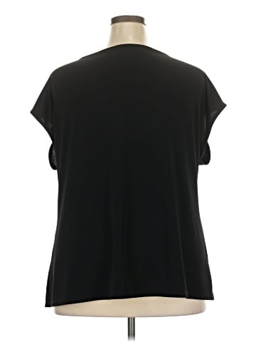 Roz & Ali Short Sleeve Blouse (view 2)