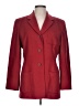 Lands' End 100% Wool Solid Red Blazer Size 12 - photo 1