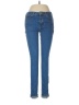 Zara Basic Hearts Blue Jeans Size 6 - photo 1