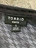 Torrid Gray 3/4 Sleeve Blouse Size 1X Plus (1) - photo 7