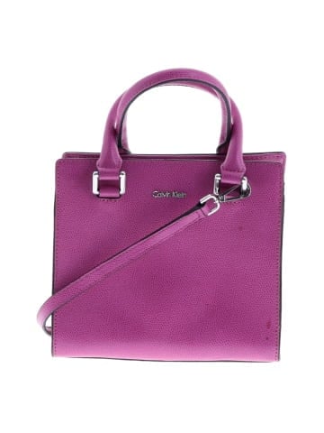 Calvin Klein Leather Satchel (view 1)