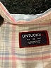 UNTUCKit 100% Cotton Ivory Long Sleeve Button-Down Shirt Size 10 - photo 7