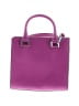 Calvin Klein 100% Leather Pink Purple Leather Satchel One size - photo 3