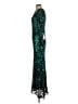 Betsy & Adam 100% Polyester Teal Green Cocktail Dress Size 2 (petite) - photo 5