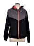 Bcg 100% Polyester Color Block Black Windbreaker Size L - photo 1