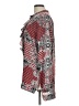 Ellen Tracy 100% Polyester Print Red Long Sleeve Blouse Size L - photo 5
