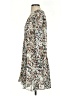 1.State 100% Polyester Print Ivory Casual Dress Size 4 - photo 5