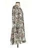 1.State 100% Polyester Print Ivory Casual Dress Size 4 - photo 4