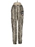 Refuge Animal Print Silver Tan Casual Pants Size L - photo 1