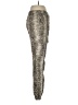 Refuge Animal Print Silver Tan Casual Pants Size L - photo 4