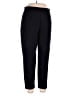 Rafaella Solid Black Casual Pants Size 16 - photo 1