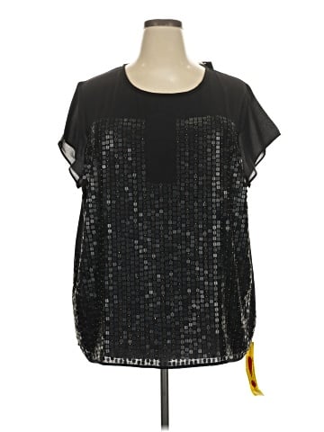 Simply Be Short Sleeve Blouse (view 1)