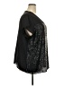 Simply Be 100% Polyester Black Short Sleeve Blouse Size 22 - photo 4
