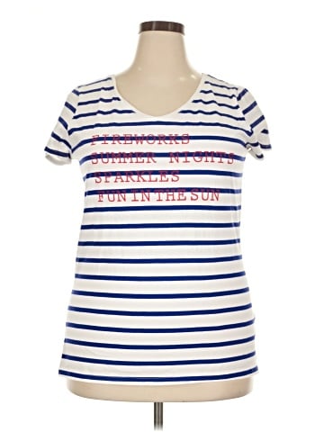 St. John's Bay Short Sleeve T-Shirt (view 1)